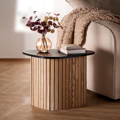 Ohs madison side - table, ribbed
