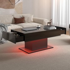 High Gloss LED Coffee Table