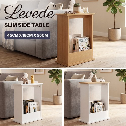 Levede slim side table with - table,