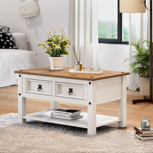 Corona coffee table white - corona, 2
